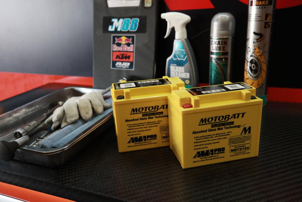 HOW TO AVOID SULFATION OF AN ACID MOTORCYCLE BATTERY