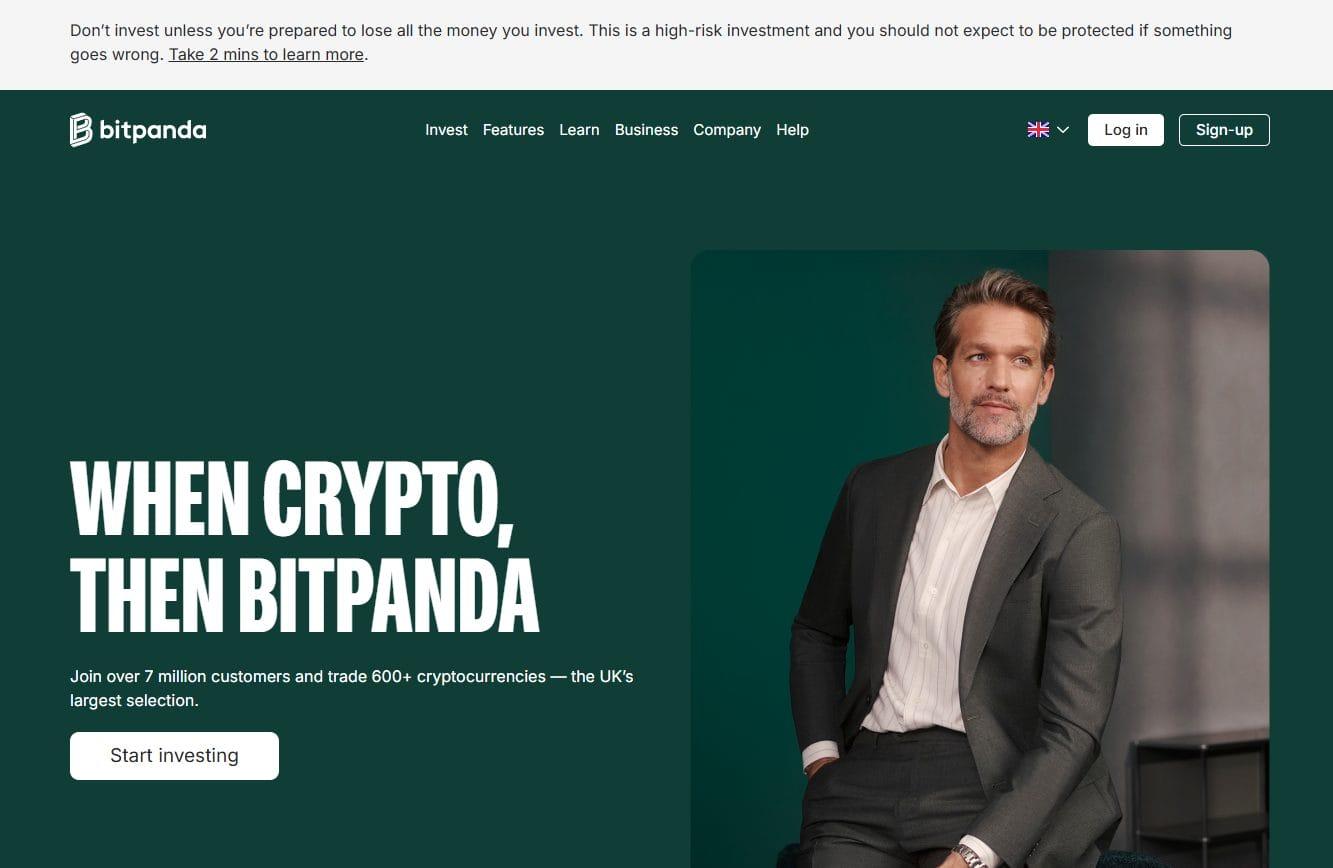 Bitpanda – best for staking