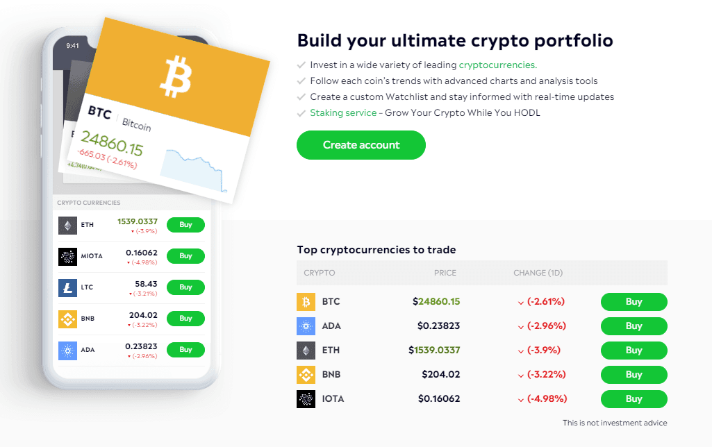 eToro – best for beginners