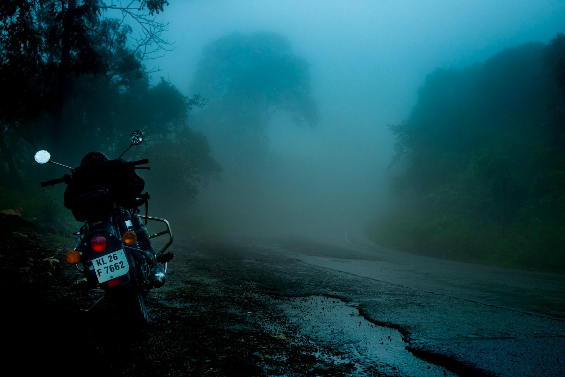 Watch for “Surprises when Riding a motorcycle in the rain